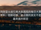 刚刚冒头就引来大批围观的每日大赛黑料，但新动静，最出圈的其实不是最表面的那层